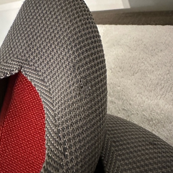 Rothy's Women's Gray and Red Flats - Picture 6 of 7